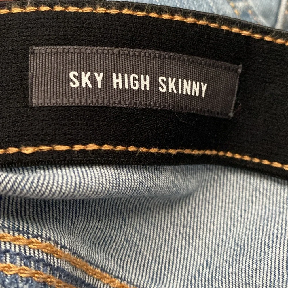 Torrid Sky High Skinny Jean Shorts 22